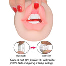 3D Realistic Oral Blow Job Deep Throat Vagina Pocket Pussy Stroker - Adult Toys