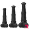 10.04in 11.41in 13.38in Huge Black Animal Horse Dildo Sex Toy